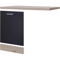 Flex-Well Exclusiv Geschirrspüler-Paket Vollintegriert Lara Anthrazit-San Remo