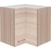 Flex-Well Exclusiv Eck-Hängeschrank Focus 60 Cm X 60 Cm Akazie Nachbildung