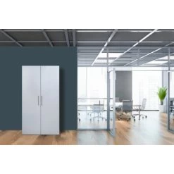 Respekta Schrankküche SKWC Silbergrau