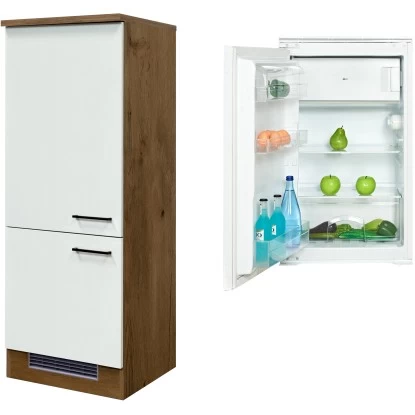 Flex-Well Exclusiv Kühlschrank-Einbauschrank Vintea Mit Kühlschrank EEK: F 3 Flex-Well Exclusiv Kühlschrank-Einbauschrank Vintea Mit Kühlschrank EEK: F