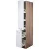 Flex-Well Classic Apotheker-Hochschrank Florida30 Cm Weiß-Sonoma Eiche -Küchenwerkzeug – los geht’s! 4525911 4800 ahs30 samoa 2