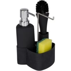 Wenko Spül-Set Empire Schwarz 19 Cm X 11 Cm X 12,5 Cm -Küchenwerkzeug – los geht’s! 454037 1068 3