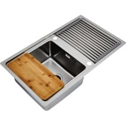 Respekta Einbauspüle Chicago 86 Cm X 50 Cm Edelstahl 26 Respekta Einbauspüle Chicago 86 Cm X 50 Cm Edelstahl -Küchenwerkzeug – los geht’s! 45546 4384 CHICAGO86X50 05