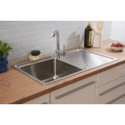 Respekta Einbauspüle Chicago 86 Cm X 50 Cm Edelstahl 39 Respekta Einbauspüle Chicago 86 Cm X 50 Cm Edelstahl -Küchenwerkzeug – los geht’s! 45546 4384 CHICAGO86X50 18