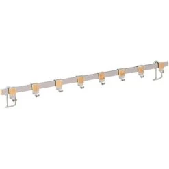 Wenko Hakenleiste Premium Mit Vacuum-Loc® 8 Haken 60 Cm