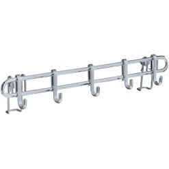 Wenko Hakenleiste Style Mit Vacuum-Loc® Befestigungssystem 5 Haken 40 Cm