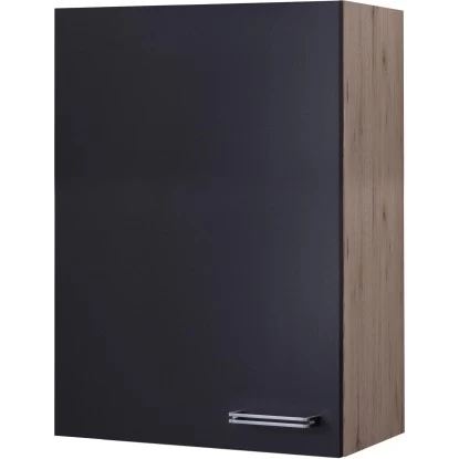 Flex-Well Exclusiv Hängeschrank Groß Lara 60 X 89 Cm Anthrazit-San Remo Eiche 3 Flex-Well Exclusiv Hängeschrank Groß Lara 60 X 89 Cm Anthrazit-San Remo Eiche