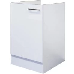Flex-Well Exclusiv Spülenunterschrank Joelina 50 Cm Ohne Arbeitsplatte Weiß