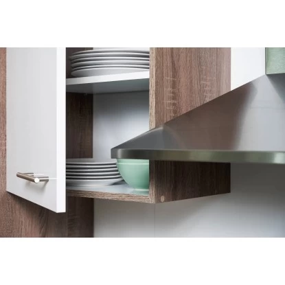 Respekta Küchenzeile KB360EYWMIGKE 360 Cm Weiß Seidengl.-Eiche York Nachbildung 13 Respekta Küchenzeile KB360EYWMIGKE 360 Cm Weiß Seidengl.-Eiche York Nachbildung – Bild 11