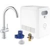 Grohe Einhand-Spültischbatterie Set Blue Professional Chrom