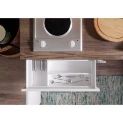 Respekta Küchenzeile KB180EYWMI 180 Cm Weiß-Eiche York Nachbildung -Küchenwerkzeug – los geht’s! 5208376 4384 6