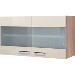 Flex-Well Exclusiv Hängeschrank Orlando 100 Cm X 55 Cm Kaschmir Glanz-Sonoma Eic