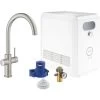 Grohe Einhand-Spültischbatterie Set Blue Professional Supersteel -Küchenwerkzeug – los geht’s! 5288394 4520 31323DC2 1