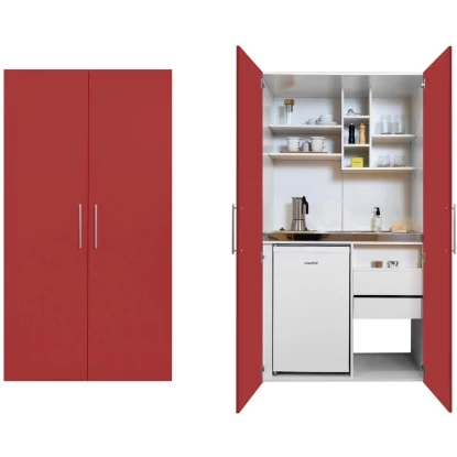 Respekta Schrankküche SKWRC Reversibel Rot-Weiß 9 Respekta Schrankküche SKWRC Reversibel Rot-Weiß – Bild 7