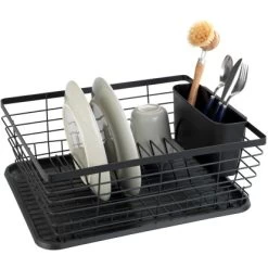 Wenko Geschirrabtropfer Drip Schwarz -Küchenwerkzeug – los geht’s! 534934 1068 05