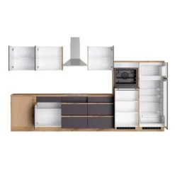 Held Möbel Winkelküche Turin 360 X 240 Cm Graphit-Wotaneiche Mit E-Geräten -Küchenwerkzeug – los geht’s! 5381 11016600 1134.6311 2a
