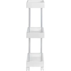 Wenko Haushalts- Und Badwagen Mino Servierwagen Haushaltswagen Mit 3 Ablagen -Küchenwerkzeug – los geht’s! 548133 1068 09