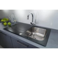 OBI Glasspüle 50 Cm X 86 Cm Schwarz 7 OBI Glasspüle 50 Cm X 86 Cm Schwarz -Küchenwerkzeug – los geht’s! 568660 2137 Glasspuele 3