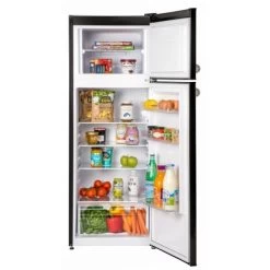 Respekta Kühl-Gefrierkombination KS144 Vintage VC Schwarz -Küchenwerkzeug – los geht’s! 572003 4384 KS144VSA 05