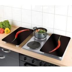 Wenko Herdabdeckplatten Universal Hot Peperoni 2er-Set Mehrfarbig -Küchenwerkzeug – los geht’s! 580693 1068 3