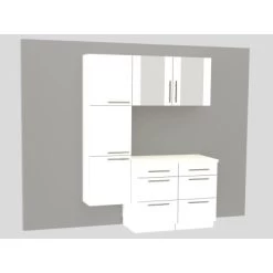 Spülenunterschrank Klassik 60 Weiß Ohne Arbeitsplatte 80 Cm -Küchenwerkzeug – los geht’s! 586601 3193 Einbaukueche 4