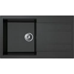 Miló Einbauspüle Granitverbundstoff Luxuria 86 Graphit