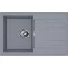 Miló Einbauspüle Granitverbundstoff Piatto 78 Grau