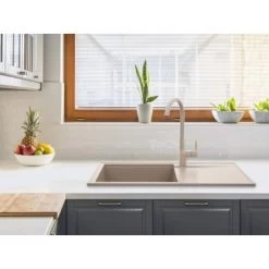 Miló Einbauspüle Granitverbundstoff Palladio 86 Sand -Küchenwerkzeug – los geht’s! 5903140018087 30