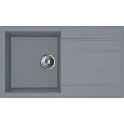 Miló Einbauspüle Granitverbundstoff Luxuria 86 Grau