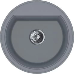 Miló Einbauspüle Granitverbundstoff Olli 51 Grau