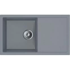 Miló Einbauspüle Granitverbundstoff Blissano 76 Grau