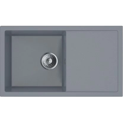 Miló Einbauspüle Granitverbundstoff Blissano 76 Grau 3 Miló Einbauspüle Granitverbundstoff Blissano 76 Grau