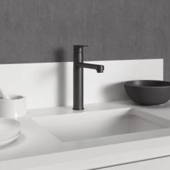 Ideal Standard Küchenarmatur Cerafine O Hoher Auslauf Silk Black -Küchenwerkzeug – los geht’s! 611232 3049 4