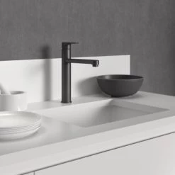 Ideal Standard Küchenarmatur Cerafine O Hoher Auslauf Silk Black -Küchenwerkzeug – los geht’s! 611232 3049 5