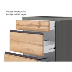 Held Möbel Küchenzeile Turin 360 Cm Wotaneiche-Graphit Ohne E-Geräte -Küchenwerkzeug – los geht’s! 64897 11016600 1124.6310 8