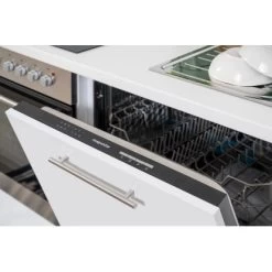 Respekta Premium Küchenzeile RP280HWW42060BS 280 Cm Hochglanz Weiß -Küchenwerkzeug – los geht’s! 652277 4384 07