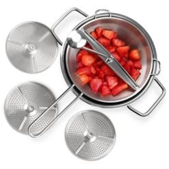 Dr. Oetker Passiergerät 4-teilig -Küchenwerkzeug – los geht’s! 653401 1605 04