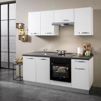 Marinelli Cucine Küchenzeile Lucia 195 Cm Lärche - Weiß 5 Marinelli Cucine Küchenzeile Lucia 195 Cm Lärche - Weiß – Bild 3