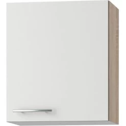 Optifit Oberschrank Dakar286 50 Cm Weiß Seidenglanz
