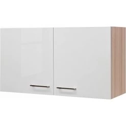 Flex-Well Exclusiv Oberschrank Abaco 100 Cm Perlmutt
