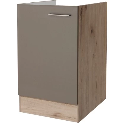 Flex-Well Spülenunterschrank 50cm Ohne Arbeitsplatte Arizona Quarz Cubanit-Eiche 3 Flex-Well Spülenunterschrank 50cm Ohne Arbeitsplatte Arizona Quarz Cubanit-Eiche