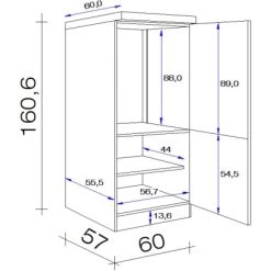 Flex-Well Exclusiv Kühlschrank-Einbauschrank Vintea Mit Kühlschrank EEK: F 7 Flex-Well Exclusiv Kühlschrank-Einbauschrank Vintea Mit Kühlschrank EEK: F -Küchenwerkzeug – los geht’s! 756420 4051 5 5