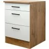Flex-Well Exclusiv Auszugsunterschrank Vintea 60 Cm Magnolie Matt-Lancelot Oak -Küchenwerkzeug – los geht’s! 756426 4051 USA60Vintea K