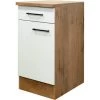 Flex-Well Exclusiv Unterschrank Vintea 40 Cm Magnolie Matt - Lancelot Oak