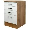 Flex-Well Exclusiv Schubkastenunterschrank Vintea 50 Cm Magnolie Matt-L. Oak 1 Flex-Well Exclusiv Schubkastenunterschrank Vintea 50 Cm Magnolie Matt-L. Oak -Küchenwerkzeug – los geht’s! 756445 4051 USSA50Vintea K