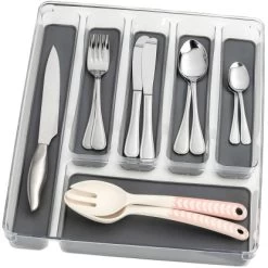 Wenko Besteckkasten 6 Fächer -Küchenwerkzeug – los geht’s! 762051 1068 54797100 de 01