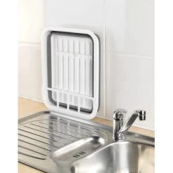 Wenko Geschirrabtropfständer Faltbar Grau/Weiß -Küchenwerkzeug – los geht’s! 762093 1068 54780100 de 05