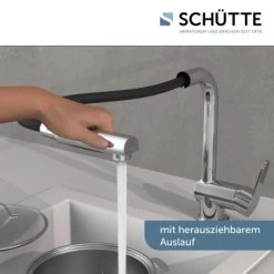 Schütte Spültischarmatur Mit Herausziehbarem Auslauf London Chrom 26 Schütte Spültischarmatur Mit Herausziehbarem Auslauf London Chrom -Küchenwerkzeug – los geht’s! 7661655 2759 13