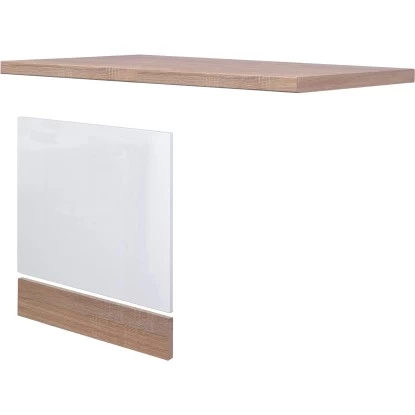 Flex-Well Exclusiv Geschirrspüler-Paket Teilintegriert Valero Weiß-Eiche 3 Flex-Well Exclusiv Geschirrspüler-Paket Teilintegriert Valero Weiß-Eiche