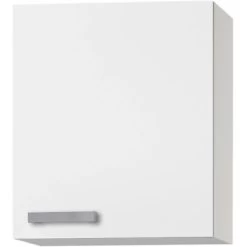 Oberschrank 50 Cm OPTIkult Oslo214 Feinstruktur Weiß
